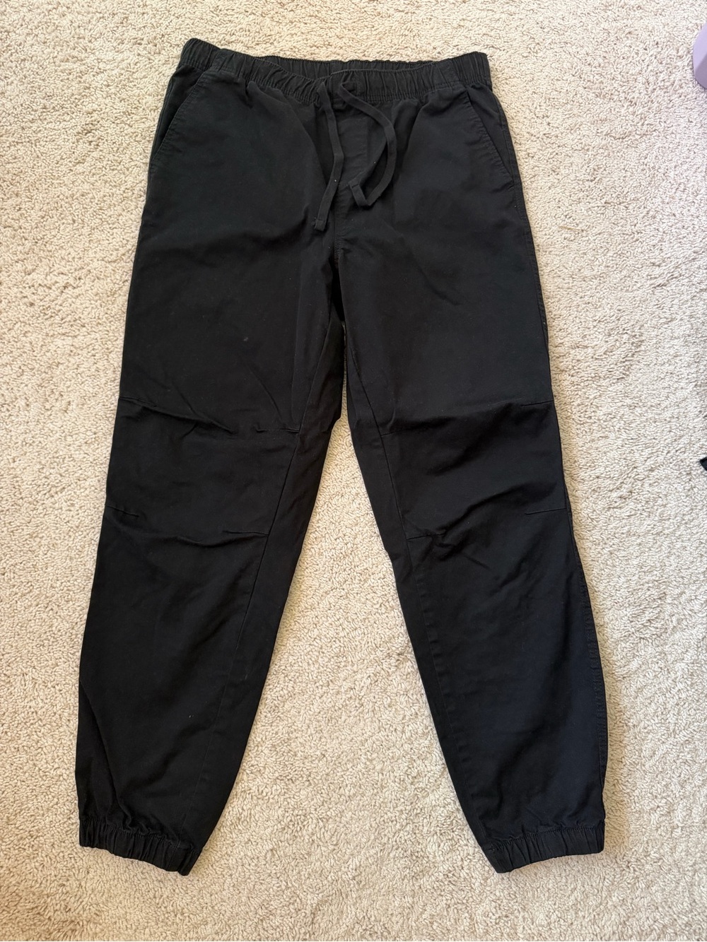 Boys Black Joggers